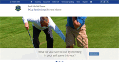 Desktop Screenshot of golfsouthhills.com